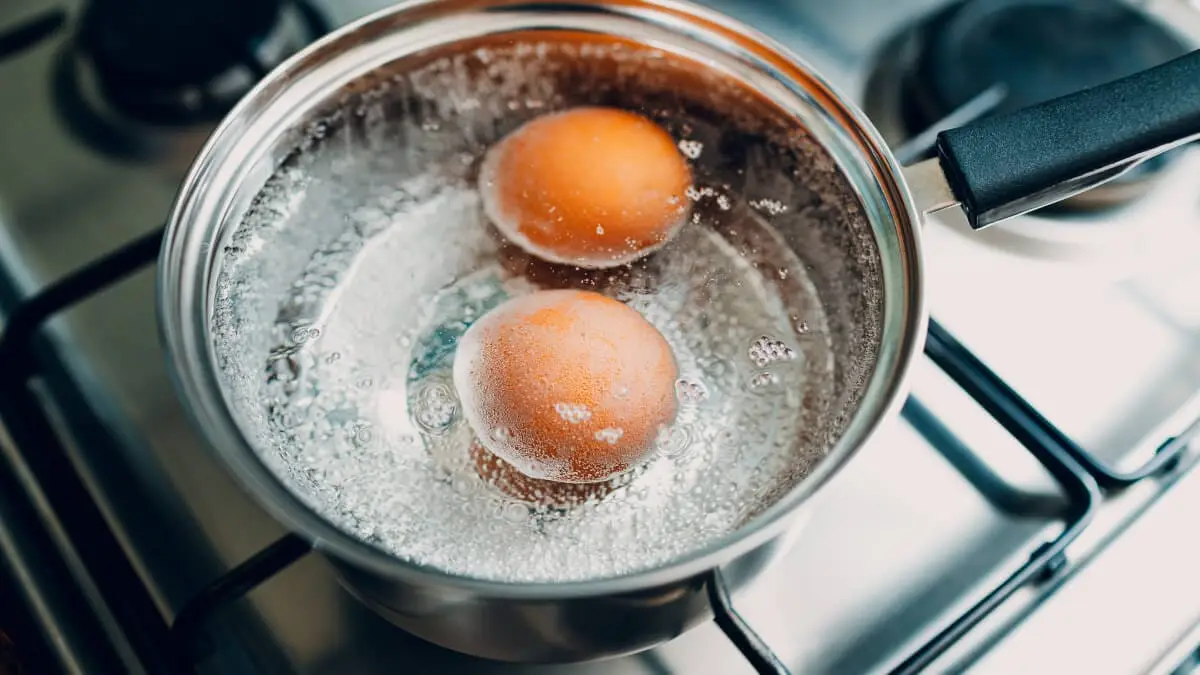 Koka ägg