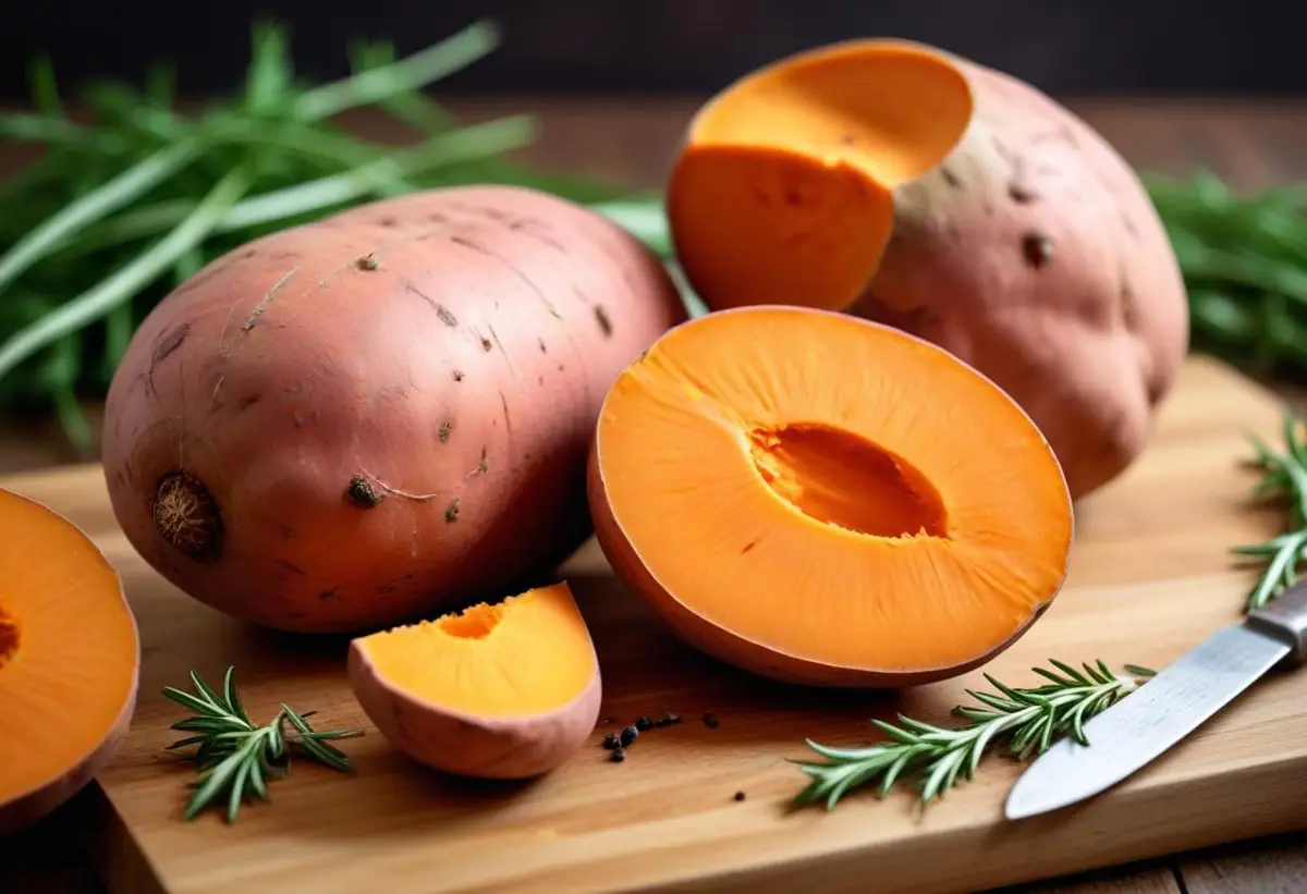 Sötpotatis kcal illustration