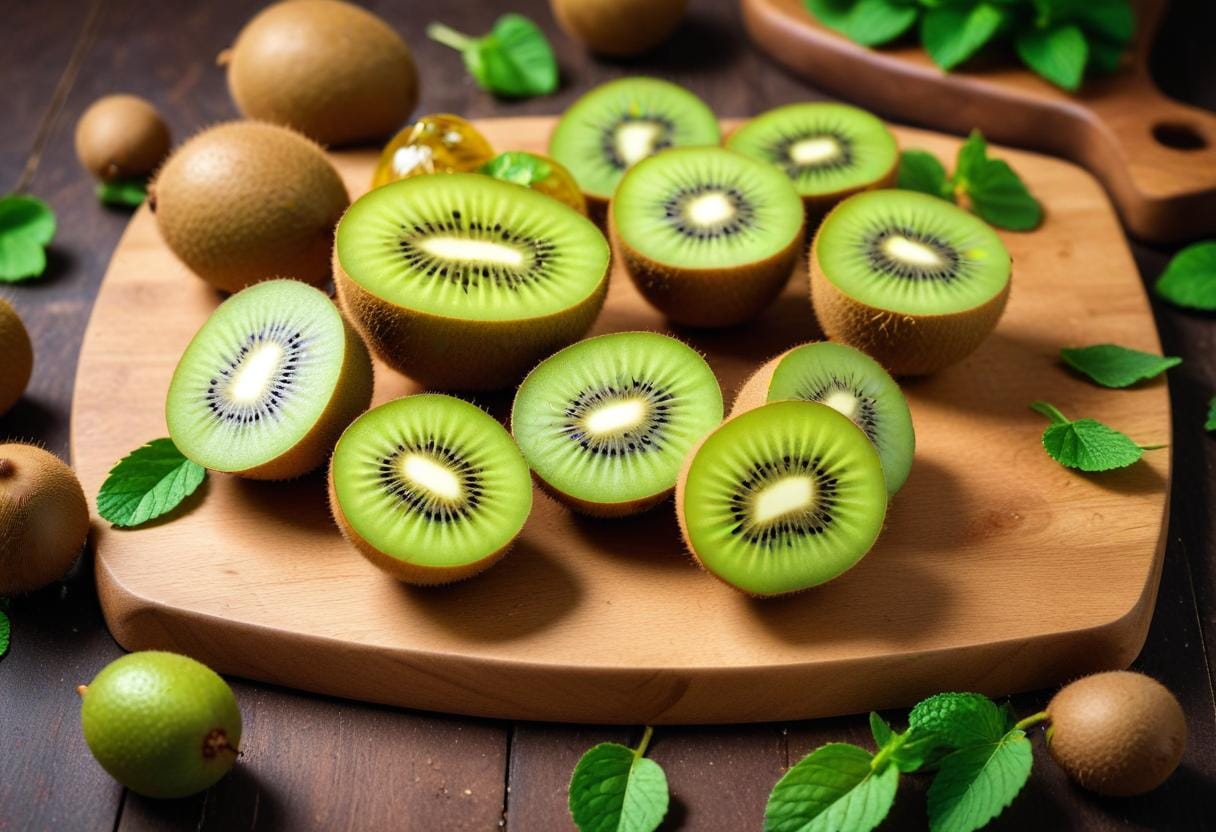 Kiwi kcal illustration